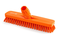 Щетка для мытья полов и стен Igeax,  300 мм,  средний ворс,  (оранжевый цвет), 1016OM