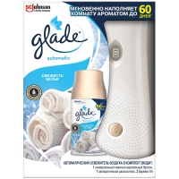 Автоматический освежитель воздуха Glade Automatic свежесть белья, 269мл