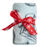 Tarrington House Плед флисовый колокольчики 170г, 130 х 170см