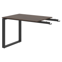 Брифинг-приставка EB 1070 Дуб Денвер темный/Антрацит 1000х700х750 ENIO