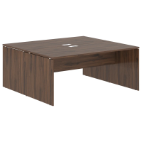 Стол двойной ED2ST 1780 Дуб Денвер тёмный/Белый 1760х1606х750 EDIS