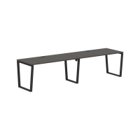 Стол 2-х местный EVWST 3180 Мокко/Черный 3126х800х750 EDIS