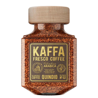 Кофе Kaffa Fresco Quindio растворимый с добавлением молотого, 100г