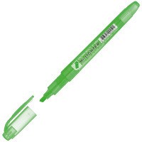 Текстовыделитель Crown Multi Hi-Lighter зеленый, 1-4мм, скошенный наконечник