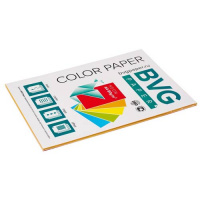 Цветная бумага для принтера Bvg Neon 5 цветов, А4, 50 листов, 80г/м2