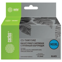 Картридж струйный CACTUS (CS-T6M15AE) для HP OfficeJet Pro 6950/6960/6970, черный, ресурс 825 страни