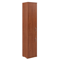Шкаф-колонка высокий Skyland Imago СУ-1.3, левый, французский орех, 403х365х1975мм