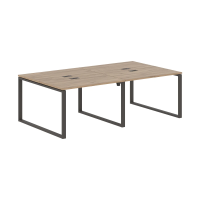 Стол 4-х местный EQWST 2313 Дуб Денвер светлый/Мокко 2326х1346х750 EDIS