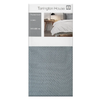 Tarrington House Пододеяльник сатин темно-серый, 215 x 220см