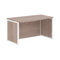 Стол эргономичный XQPCT 149H(L) Дуб Сонома/Белый 1400х900х750 XTEN-QP