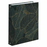 Тетрадь на кольцах А5 (175х215 мм), 240 листов, твердый картон, клетка, с разделителями, BRAUBERG, Л