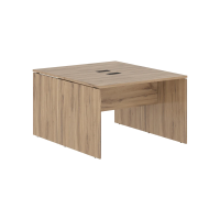 Стол двойной ED2ST 1167 Дуб Денвер светлый/Черный 1160х1346х750 EDIS