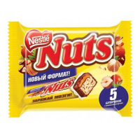 Подарочный набор конфет натс. Nuts мультипак 5х30. Батончик натс с орехом, 50 г.. Nuts шоколадный батончик. Конфеты натс.