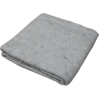 Тряпка для пола нетканое регенерир. прошивное полотно белое 70х80см_СПБ