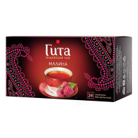 Чай Принцесса Гита Малина, черный, 24 пакетика