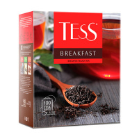 Чай Tess Breakfast (Брекфаст), черный, 100 пакетиков