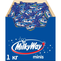 Батончик шоколадный Milky Way Minis, 1кг