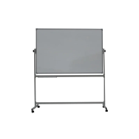 Доска магнитно-меловая Attache 100х150см, белая/черная, меловая/магнитная