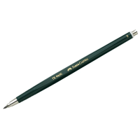 Карандаш механический цанговый Faber-Castell TK 9401 2мм, B, зеленый копус