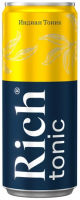 Напиток Rich tonic Индиан газированный, 330мл х 12 шт
