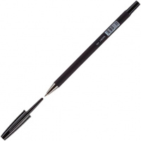 Ручка шариковая Attache Style черная, 0.5мм