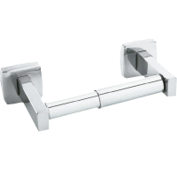 Держатель туалетной бумаги Nofer нерж.сталь с рамкой, 05018.S