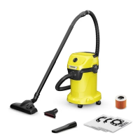 Пылесос хозяйственный WD 3 V-19/6/20 Home (YYY) Karcher, 1.628-120