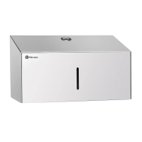 Диспенсер для полотенец листовых Merida Stella  R ASP201.R, полированный, металлический, Мини