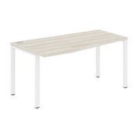 Стол эргономичный XS6CT 169(L) Сосна Эдмонт/Белый 1600х900х750 XTEN-S60