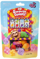 Жевательный мармелад Mey Wey 3D Surprise Фруктовый микс, 56г
