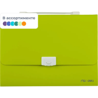 Папка органайзер Deli Rio, А4, 7 отдел., цвет в асс, E38125