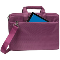Сумка для ноутбука 15,6' RivaCase 8231, полиэстер, пурпурный, 385*265*45мм