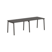 Стол 2-х местный ELWST 2380 Мокко/Мокко 2326х800х750 EDIS