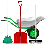 Инвентарь для сада и улицы