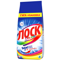 Стиральный порошок Лоск Колор для цветного 80 стирок, 12кг