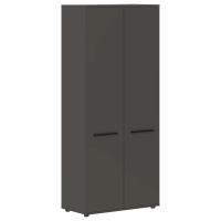 Шкаф высокий широкий EHCS 85.1 Мокко/Черный/Мокко 852х430х1967 EDIS