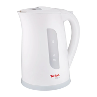 Чайник электрический Tefal Aqua KO2701 белый, 1.7 л, 2400 Вт