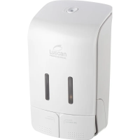 Дозатор для жидкого мыла Luscan Professional Etalon 2x550мл белый