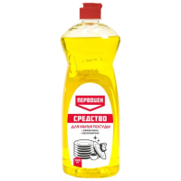 Средство для мытья посуды 1 л, ПЕРВОЦЕН 'Лимон', РЕНЕССАНС КОСМЕТИК, МИНПРОМТОРГ, 3246