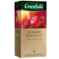 Чай Greenfield Summer Bouquet (Самма Букет), травяной, 25 пакетиков