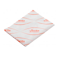 Салфетка хозяйственная Vileda Professional МикронСоло 40х30см, красная, одноразовая, 100шт, в пачке, 160101