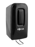 Диспенсер для пены наливной Focus черный, 1л, 8102023