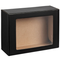 Коробка с окном Visible, черный