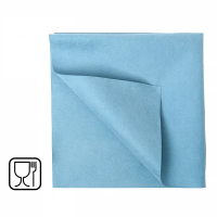Салфетка нетканая микроволоконная Extra Clean/40*40 см/130 гр/м2/синий/hq profiline, 77210