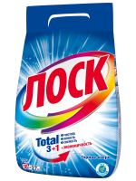 Стиральный порошок Лоск Горное озеро для белого 18 стирок, 2.7кг