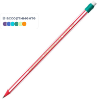 Карандаш чернографитный Bic Evolution Stripes HB, с ластиком