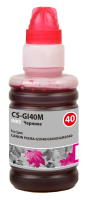 Чернила Cactus CS-GI40M пурпурный 70мл для Canon Pixma G5040/G6040/GM2040