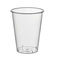 Стакан одноразовый пластиковый, прозрачный, сверхплотный, 375 мл, 'Bubble Cup', ВЗЛП, 1020ГП