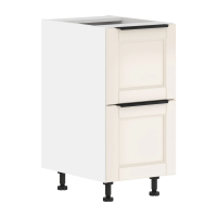 Шкаф напольный с ящиками MOB 4082.1C Бежевая эмаль/Белый 400х560х820 SICILIA