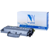 Картридж лазерный Nv Print TN-2175 черный, для Brother HL2140/2142/2150/2170/DCP-7030/7032, (2600стр